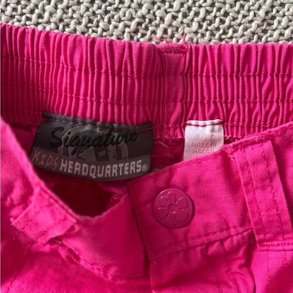 2T pink toddler shorts - Picture 3 of 3